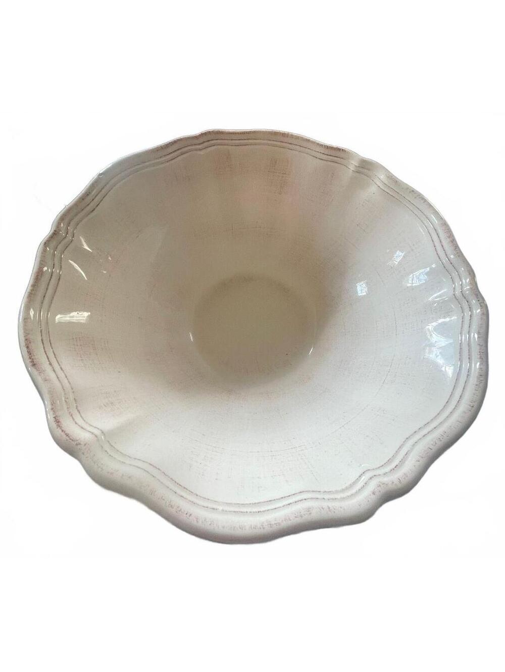 Noemi Ceramiche Handcrafted Ceramic Serving Bowl from Umbria, Italy